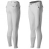 Pantaloni con grip in silicone Horze Grand Prix da uomo - Bianco