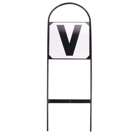 12 lettere di addestramento Hippotonic su telaio metallico