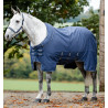 Coperta Horseware Show Ready - Blu marino / blu marino e argento