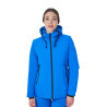 Giacca impermeabile da donna Equestro x FISE - Blu di Savoia