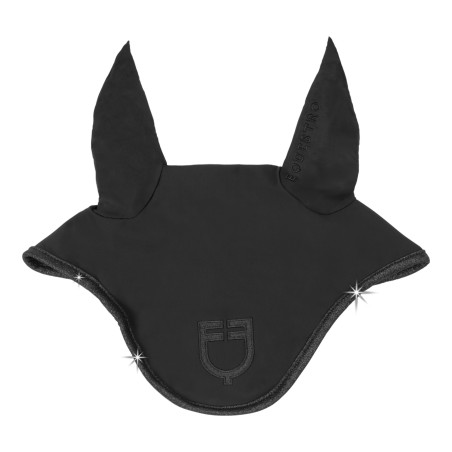Cuffia Equestro Universe in tessuto tecnico con dettagli scintillanti