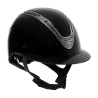 Casco da donna Equestro Apocalypse con calotta lucida omologato EN 1384-2023 - Nero / canna di fucile