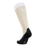 Calze unisex Equestro Basic in tessuto tecnico - Oxford tan / bianco