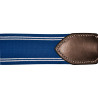Collare da caccia elastico a Y Canter - Marrone / blu navy