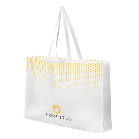 Grande borsa shopping Equestro in tessuto non tessuto (75×45×15 cm)