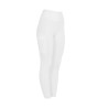 Leggings da ragazza Equestro foderati in pile - Bianco / bianco