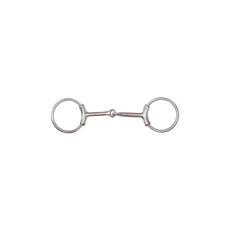 Morsino snaffle in acciaio inox spazzolato Pool’s