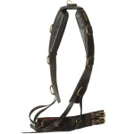 Sottopancia da lavoro in cuoio con cuscinetti Chetak