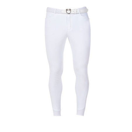 Pantaloni da equitazione uomo Equestro x FISE full grip