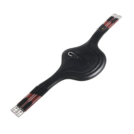 Sottopancia da salto Equestro in pelle con proteggi-fibbia