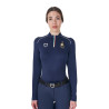 Sottostrato da allenamento da donna Equestro x FISE - Blazer marine