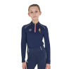 Sottogiacca unisex per bambini Equestro x FISE - Blazer marine