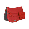 Sottosella inglese Burioni tasche TT + Sympa - Rosso