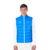 Gilet da uomo senza maniche Equestro x FISE taglio slim - Blu di Savoia
