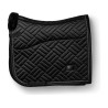 Sottosella da dressage Equestrian Stockholm in finto montone Crystal - Nero