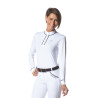 Polo Candiba donna ML Flags & Cup - Blu navy