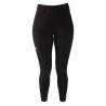 Leggings da equitazione Kentucky Classic con grip al ginocchio donna - Nero