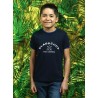 T-shirt bambino COTO Flags & Cup - Blu navy