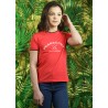 T-shirt bambino COTO Flags & Cup - Corallo