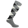 Calze Equithème Argyle donna - Grigio / écru