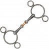 Filet da concorso Doppio Snodo Privilege Equitation - Inox / oliva rame