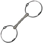 Capezzina rialzata con grandi anelli in resina Privilege Equitation