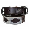 Hundehalsband Flags & Cup CHUKKA - Marrone / cioccolato / talpa