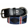 Hundehalsband Flags & Cup CHUKKA - Nero / blu / bianco / rosso