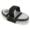 Spazzola in nylon Hippotonic Softgrip flessibile - Nero / grigio
