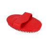 Striglia in gomma - Rosso