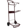 Carrello porta sella smontabile Hippotonic - Bordeaux