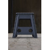 Sgabello-pedana pieghevole Hippo-Tonic Grip - Grigio
