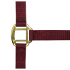 Capestro in nylon foderato in cuoio Norton - Bordeaux