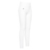 Leggings da equitazione Easy Rider Dietse Performance FullGrip donna - Bianco