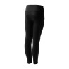 Leggings termici da bambino con fondello integrale Horze Greta JR - Nero