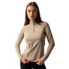 Maglietta da allenamento a maniche lunghe da donna Horze Lilian - Humus
