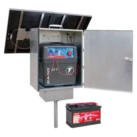 Kit elettrificatore solare Lacmé estive 5J 66W antifurto