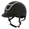 Casco Equithème Airy - Argento / nero