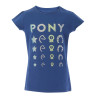 T-shirt Equithème Lise - Blu navy