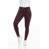 Pantaloni Equithème Claudine con fondello in silicone - Bordeaux