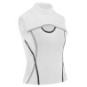 Polo Equithème Puebla senza maniche - Marina / grigio