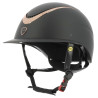 Casco Equithème Wings - Oro rosa / nero