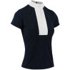 Polo Equithème Doha Maniche corte - Blu navy