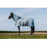 Camicia Riding World Belly Mesh Combo - Nero / bianco motivo zebra