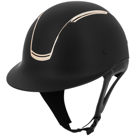 Casco con visiera larga Equithème Soazy opaco Rose Gold