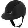Casco Equithème Soazy Mat Crystal x 5 - Nero / Strass