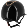 Casco Equithème Airy LM - Nero brillante / oro rosa