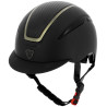 Casco EQUITHEME Agris - Nero cromo carbonio