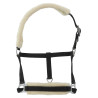 Capestro puledro Riding World montone sintetico - Nero