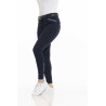 Pantaloni Equithème Kylie con fondo in silicone - Blu navy